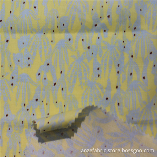 new design 55%cotton45%tencel 1/2 z printed twill fabric